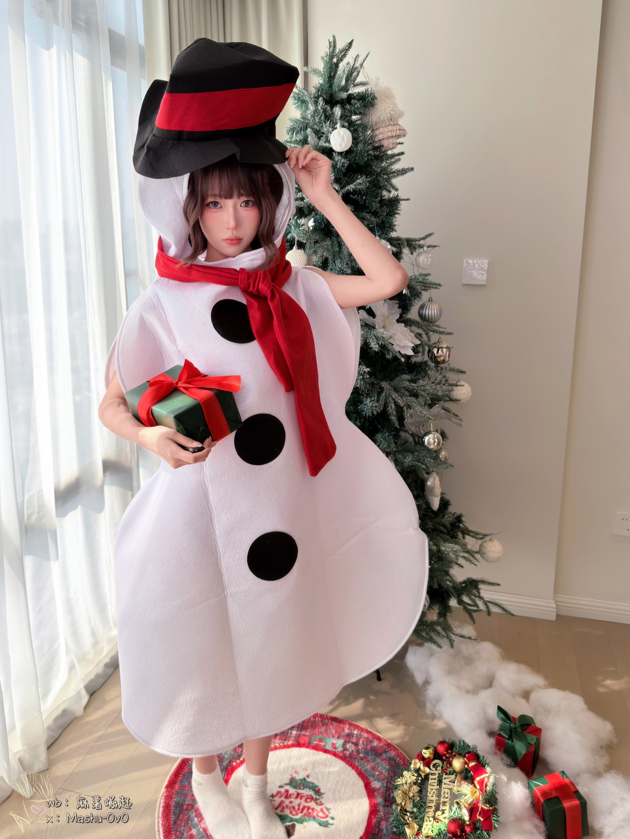 麻薯好吃 - NO.026 雪人小姐的惊喜指令[73P]-XikXak